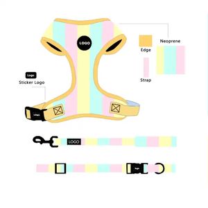 OEM/ODM高品質高級昇華犬ハーネスブランクベスト他のペットの首輪リーシュハーネス - Product Image 2