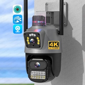 Yoosee V380 8MP 4K PTZ Outdoor WiFi Home <b>Security</b> Camera with Dual Lens Auto Tracking Surveillance CCTV Wifi Baby Monitor Camera - Product Image 1