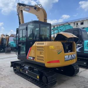Excavatrice sur chenilles Sany SY75C Pro d'occasion à prix avantageux, 7,5 tonnes, petite pelle prête à être expédiée - Product Image 1