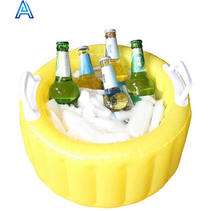 Pas cher de haute qualité personnaliser la conception vinyle PVC air soufflé gonflable bière refroidisseur fête boissons refroidisseur pour cola alimentaire refroidisseur compote - Product Image 2
