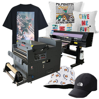 Mesin Cetak Kaos/Mesin Printing Kaos 60cm Pabrik Cina Harga Murah Produksi Massal Custom