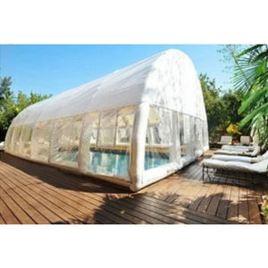 Couverture de <span class=keywords><strong>piscine</strong></span> gonflable personnalisée portable, couverture transparente pour <span class=keywords><strong>piscine</strong></span> extérieure - Product Image 5