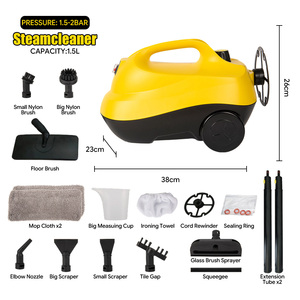 <span class=keywords><strong>Nettoyeur</strong></span> <span class=keywords><strong>vapeur</strong></span> haute pression 1300W pour tapis, machine de nettoyage <span class=keywords><strong>vapeur</strong></span> multifonctionnelle portable pour canapé et sol - Product Image 1
