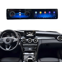 Modèles Mercedes-Benz Série GLC/Classe C 2015-2020 (W205/253) Système Android DSP GPS Écran tactile 25,6 pouces Double 2400*900
