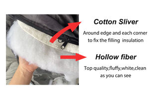 Ultra leggero impermeabile estivo sacco <span class=keywords><strong>a</strong></span> <span class=keywords><strong>pelo</strong></span> con cappuccio avvolgente per campeggio all'aperto zaino in spalla ed escursionismo senzatetto vendita calda - Product Image 6