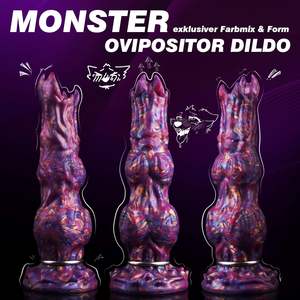 Leyuto ، أوفيبوسيتور الوحش الخيال الغريبة نفخ عقدة الشرج المكونات 4-سيليكون البيض XXL كأس شفط كبير لعبة الجنس - Product Image 3