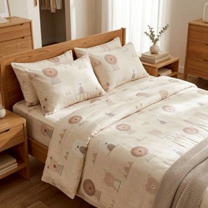 TENCEL de Tamaño Personalizado ™   Funda de Edredón de Lyocell con Estampado de Animales, Fabricante de Ropa de Cama Infantil OEM ODM - Product Image 3
