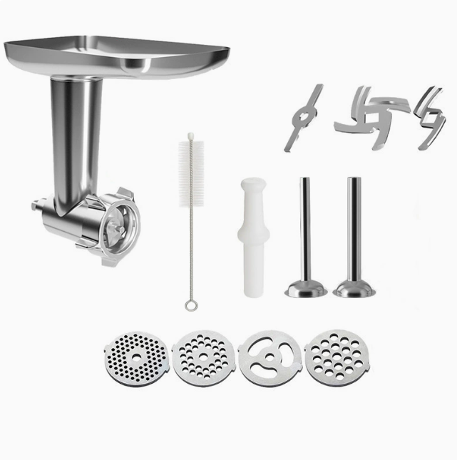 two intestines + four knife plates