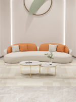 Ensemble canapé double design moderne nordique meubles de hall d'hôtel à vendre pour écoles hôpitaux salon de beauté zones de salon éponge