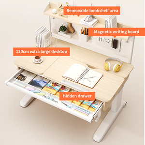 Solution de <span class=keywords><strong>bureau</strong></span> et chaise ergonomiques pour étudiants, avec <span class=keywords><strong>bureau</strong></span> réglable en hauteur, pour la maison et la salle <span class=keywords><strong>d</strong></span>'étude - Product Image 4