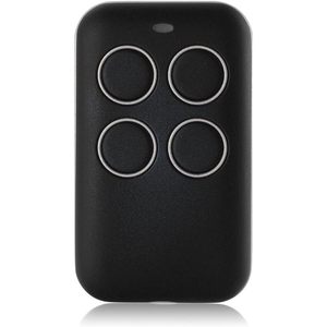 Télécommande universelle à code roulant multifréquence 4 boutons noire - Product Image 2