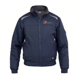 เสื้อแจ็คเก็ตบอมเบอร์สีเทา ไซส์ XS ทรงปกติ สำหรับใส่ทำงาน - Product Image 2
