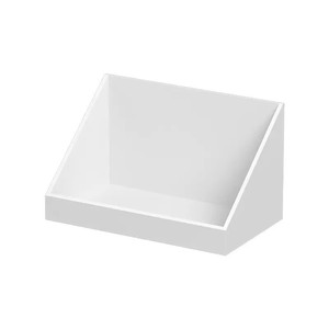 Caja de almacenamiento para espejo de pared sin taladros y sin dejar rastro, para uso doméstico; estante cosmético inclinado para tocador de baño. - Product Image 5