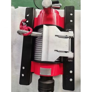 4 Ton 5 Ton kabel hidrolik Penarik kerekan pemulihan truk derek dengan kopling Manual/kawat tali kait - Product Image 6