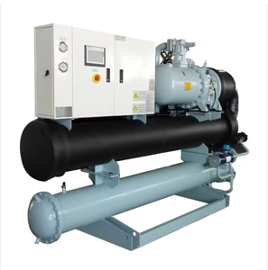 สำหรับเครื่องทำความเย็นแบบสกรูเดี่ยวรุ่นใหม่ 37KW 380V ระบายความร้อนด้วยน้ำ พร้อมมอเตอร์และปั๊ม - Product Image 1