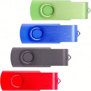 Memoria USB Metálica Personalizada con Logotipo, Colorida, de 4Gb-256Gb, USB 2.0, Garantía de 3 Años, Nueva - Product Image 1