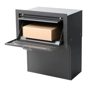 Boîte aux lettres extérieure ODM à fixation murale, en métal, étanche, antivol, grande capacité, pour <span class=keywords><strong>colis</strong></span> et lettres - Product Image 2