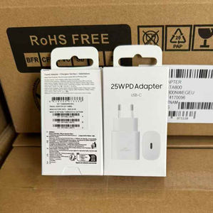 25W USB-C QC 3.0 Bloc de <span class=keywords><strong>chargeur</strong></span> super rapide EP-T2510 adaptateur de voyage USB C pour Samsung <span class=keywords><strong>Galaxy</strong></span> S22 Ultra A53 A32 A31/A32/<span class=keywords><strong>A40</strong></span> - Product Image 1