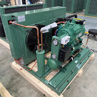 RUIXUE Factory 2hp 3Hp 5hp 6hp 10Hp Compresor refrigerado por aire Unidad de condensación para sistema de refrigeración Refrigeración