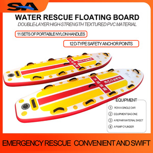 Inflable agua rescate Paddle Board flotante <span class=keywords><strong>salvavidas</strong></span> patrulla flotante Camilla flotante <span class=keywords><strong>balsa</strong></span> <span class=keywords><strong>salvavidas</strong></span> - Product Image 2