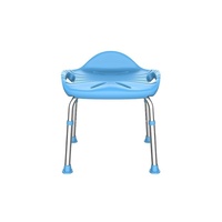 Chaise de bain moderne pour personnes âgées, chaise de douche pour seniors, dossier mobile, alliage d'aluminium, capacité de 150 kg, tabouret de bain