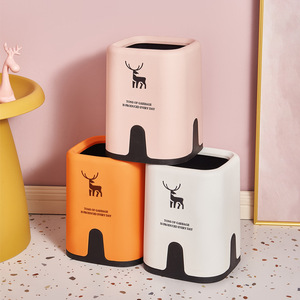 Nordic Home Living Poubelle murale créative de grande taille pour cuisine salle de bain-Poubelles multifonctions pour la classification - Product Image 1