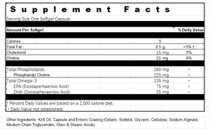 Geconcentreerde <span class=keywords><strong>Omega</strong></span> 3 Krill Olie 500mg Softgel Supplement voor Dagelijks Welzijn en Hersenondersteuning US Voorraad - Product Image 3