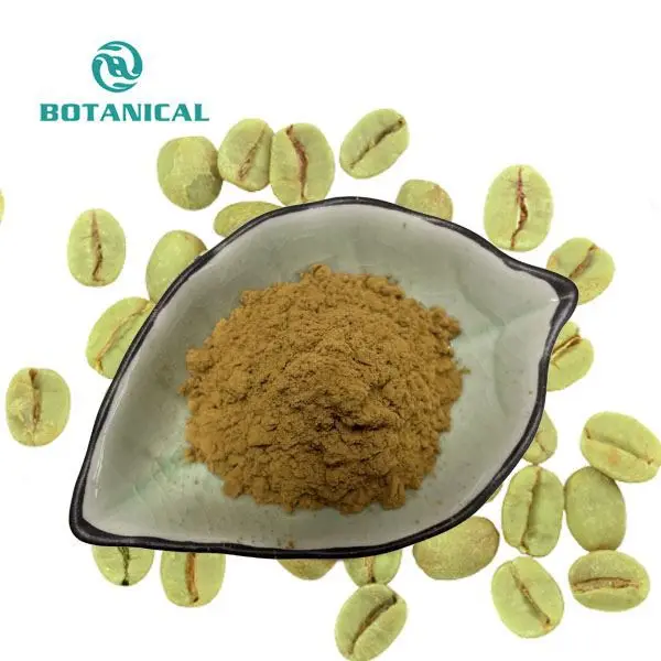 Food Grade Fat Bunner Instant Coffee 50% Chlorogenic Acid Green Coffee Bean Extract