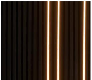 Bande lumineuse LED moderne, écologique, ignifuge, panneau acoustique décoratif mural intérieur <span class=keywords><strong>en</strong></span> <span class=keywords><strong>bois</strong></span> pour une insonorisation élégante - Product Image 5