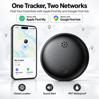 Étiquette de suivi de bagages étanche IP67, compatible avec Apple Find My et Google Find My Device, système double, localisateur d'objets