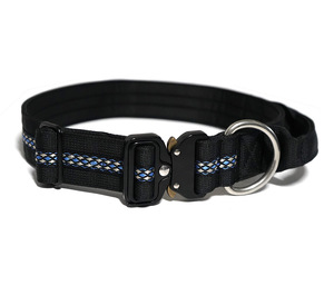 Collar táctico para perro, hebilla de liberación rápida bordada de Color personalizado, Collar de perro grande acolchado suave, fábrica OEM - Product Image 1