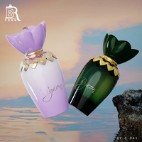 Botol Parfum Kaca Kosong Bentuk Bunga Mewah Desain Baru Premium Berkualitas Tinggi Modis Grosir Produsen dengan Bea...