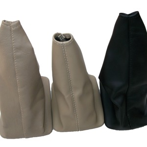 Dongzhao Leather Gear <b>Shift</b> <b>Knob</b> Cover Black For Chevrolet Epica TY-003 - Product Image 3