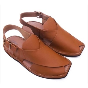 Handmade Brown Color Leather Sandals Lightweight And Breathable Men Sandals Leather In Wholesale Price - Product Image 6