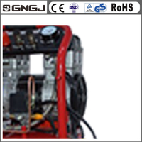 Réservoir vertical 50 litres AC portable piston sans huile gonfleur de pneu pas cher dentaire à faible bruit peinture sablage compresseur d'air