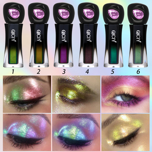 Fard à paupières caméléon QICIY en gros, 6 couleurs, personnalisé, végétalien, waterproof, pigment crème monocouche - Product Image 1