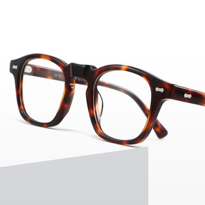 Montures de lunettes en acétate de Wenzhou, rectangulaires, monture complète, tendance mode féminine CO1129 - Product Image 2