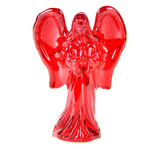 ハロウィーンの天使刻まれた赤いクリスタル - Product Image 2