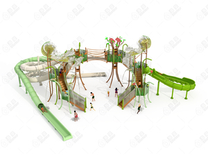 2025 nouveau modèle <span class=keywords><strong>Jungle</strong></span> thème coloré maisons d'eau interactives pour Parent-enfant Amusement <span class=keywords><strong>Aqua</strong></span> Parks - Product Image 3