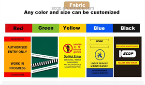 Bandes <span class=keywords><strong>de</strong></span> signalisation réfléchissantes en tissu Oxford 600D <span class=keywords><strong>orange</strong></span>, résistantes à l'usure et aux déchirures, idéales pour les travaux <span class=keywords><strong>de</strong></span> construction en extérieur - Product Image 4