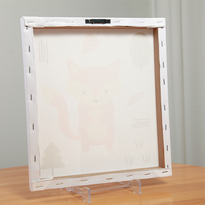 Bán buôn kích cỡ khác nhau Chất lượng cao phụ kiện nhà trang trí <span class=keywords><strong>Fox</strong></span> Khung vải - Product Image 5