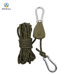 1 <span class=keywords><strong>sangle</strong></span> d'arrimage à cliquet de 4 m <span class=keywords><strong>avec</strong></span> mousquetons et corde réfléchissante, capacité de rupture de 34 kg - Product Image 5