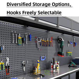 Armoire à outils en acier à 4 unités avec établi multifonctionnel pour garage et bricolage - Product Image 3