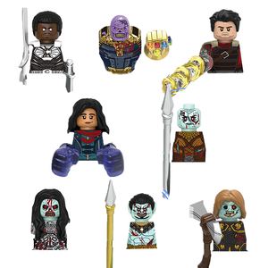 G0187 Zombie Moon Blade Thanos Shang-Chi Okoye Ghost Thor Mini Assembled Plastic Building Blocks Model Toy Action Figures Toy - Product Image 1