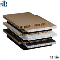 Panneau sandwich en aluminium alvéolaire insonorisant, ignifuge classe A2, écologique, imperméable, anti-rayures, feuille composite métallique