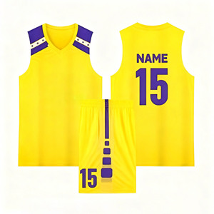 Camiseta de Baloncesto de Poliéster con Estampado Personalizado, Moderna y Novedosa, para Niños y Jóvenes, de Secado Rápido y Transpirable - Product Image 4