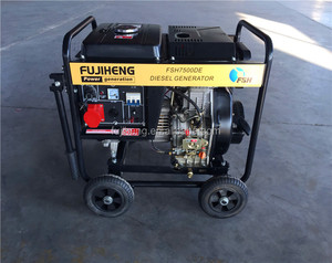 Factory Price Open Frame Type Air-cooled, <b>Generator</b> 5.5kva diesel Price, Engine, OEM - Product Image 1
