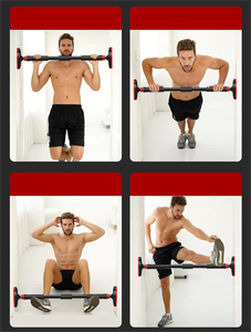 Factory Heavy Duty Adjustable <strong>Pull</strong> <strong>up</strong> <strong>Home</strong> Gym Bodybuilding Upper Body Exercise Fitness Training Strength Door Horizontal <strong>Bar</strong> - Product Image 2