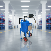 Vente directe fabricant : Nouvelle machine de sablage industrielle portable, automatique, écologique, à économie d'énergie 20W, garantie 1 an, haute performance