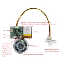 Módulo de Sonido Programable y Descargable con Sensor de Movimiento